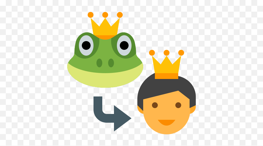 Conversion Icon In Color Style Emoji,Prince Emoji