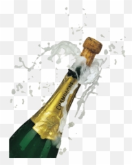 Champagne Bottle Popping Png Champagne - Champagne Popping Transparent Background Emoji,Popping Emoji