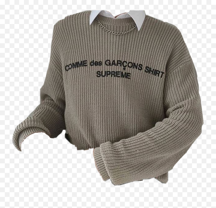 Supreme Shirt Top Boy Pants Sticker By Stevenbiafry - Supreme Cdg Knit Sweater Emoji,Emoji Shirt And Pants