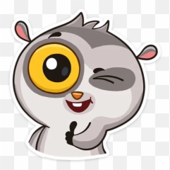 The Lemur - Stickers For Whatsapp Happy Emoji,Lemur Emoji
