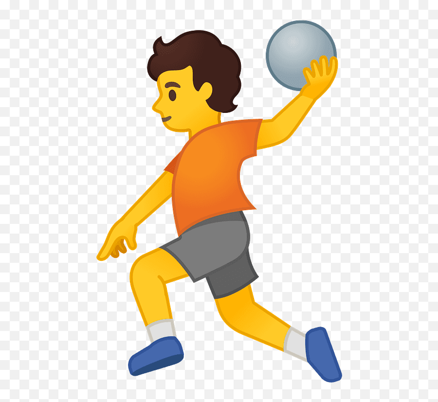 Person Playing Handball Emoji,Player Emoji Person Playing Handball Emoji,Player Emoji