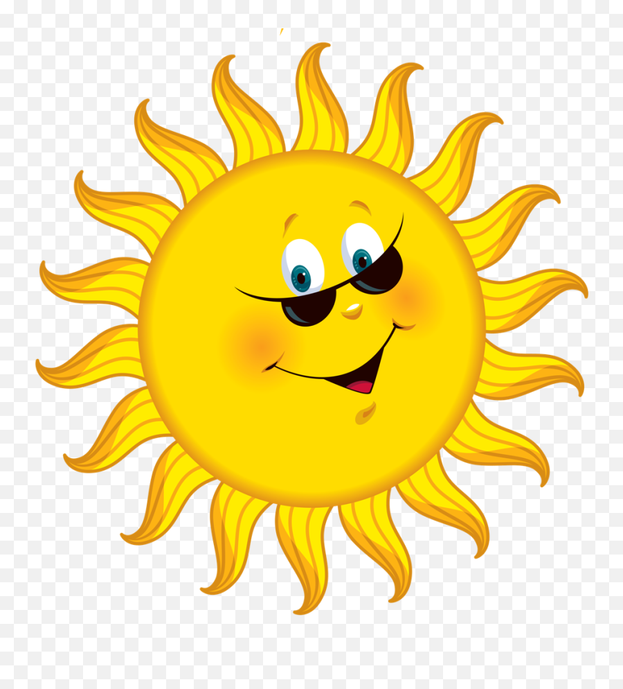 Animation Cartoon Clip Art - Sun Png Download 10401020 Sun Clipart Free Emoji,Steelers Emoticons Iphone