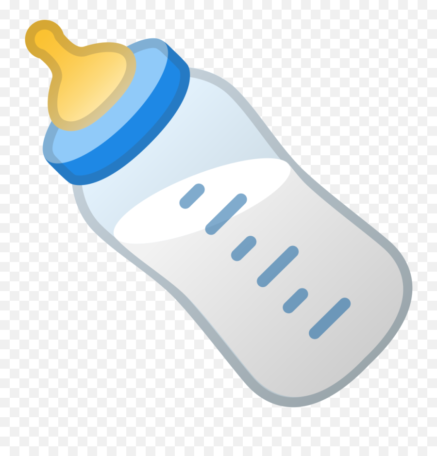 Baby Bottle Emoji - Baby Bottle Milk Emoji,Baby Bottle Emoji