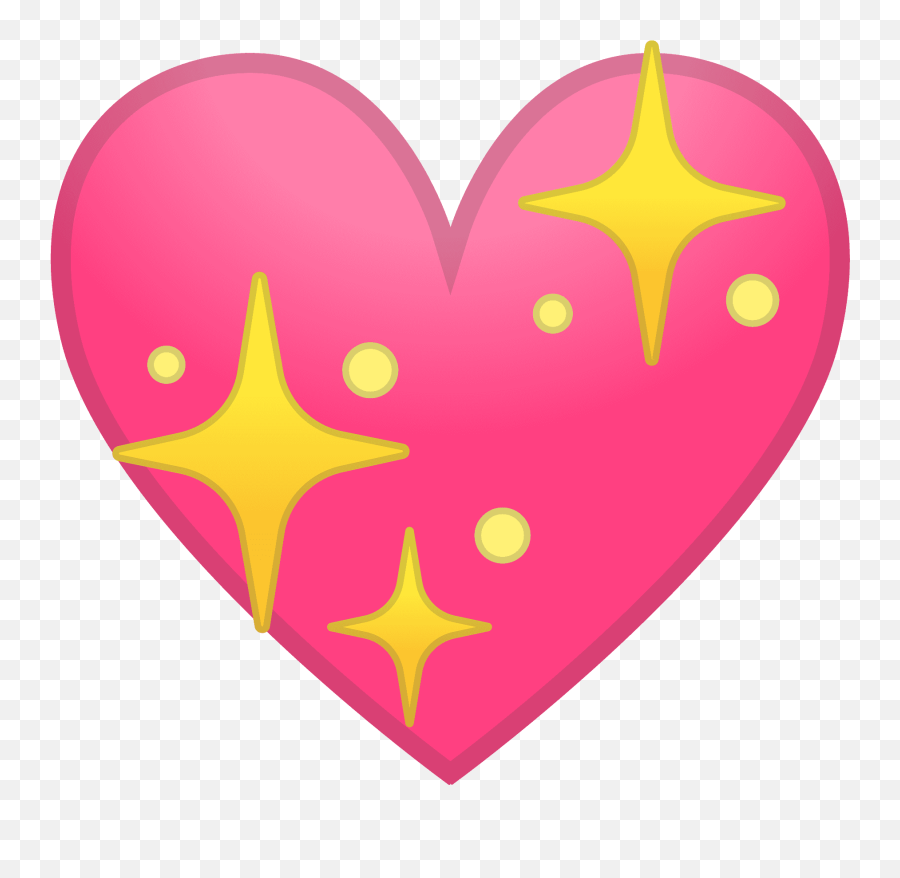 Sparkling Heart Emoji - Girly,Sparkling Heart Emoji