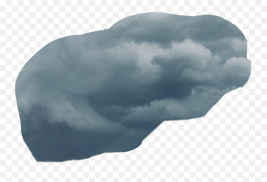 Moody Cloud Aesthetic Rainy Grey - Snow Emoji,Rainy Cloud Emoji