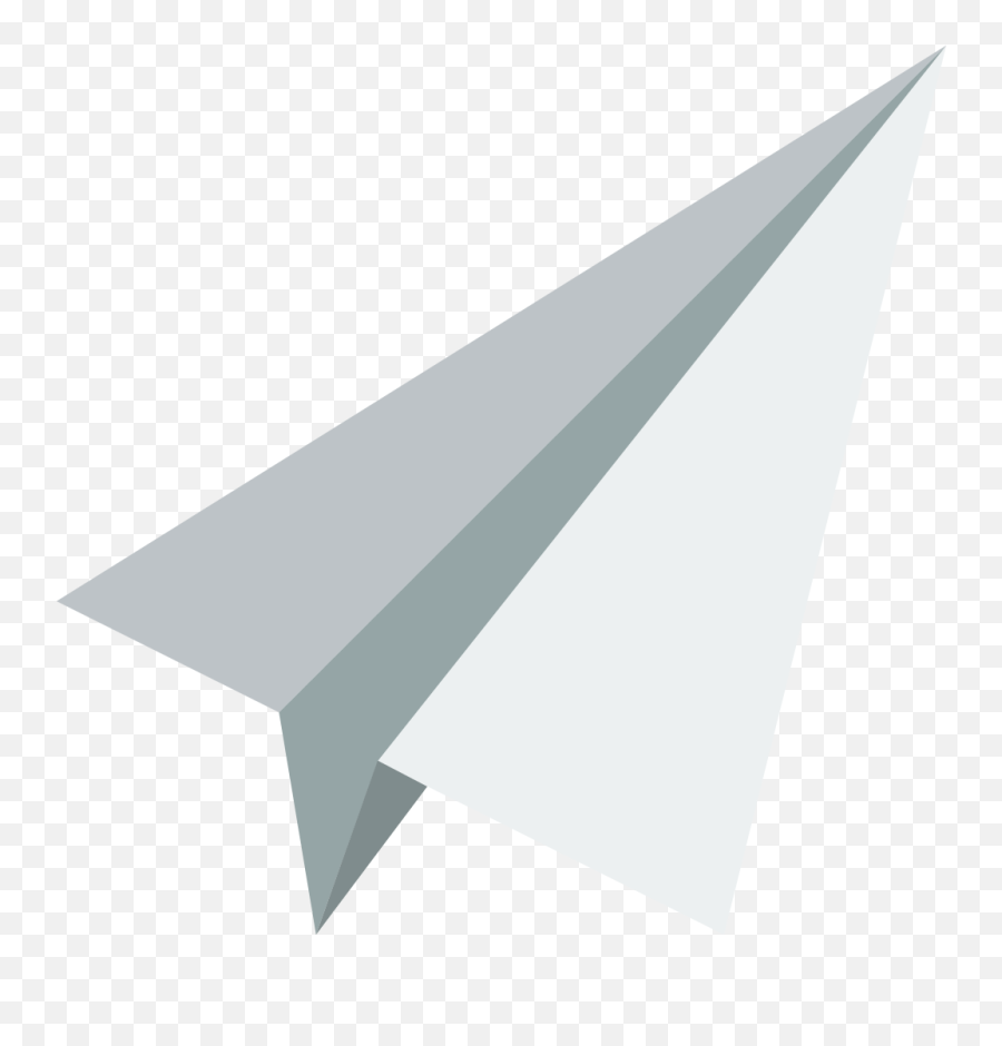 Paper Plane Icon - White Paper Plane Icon Png Emoji,Paper Airplane Emoji