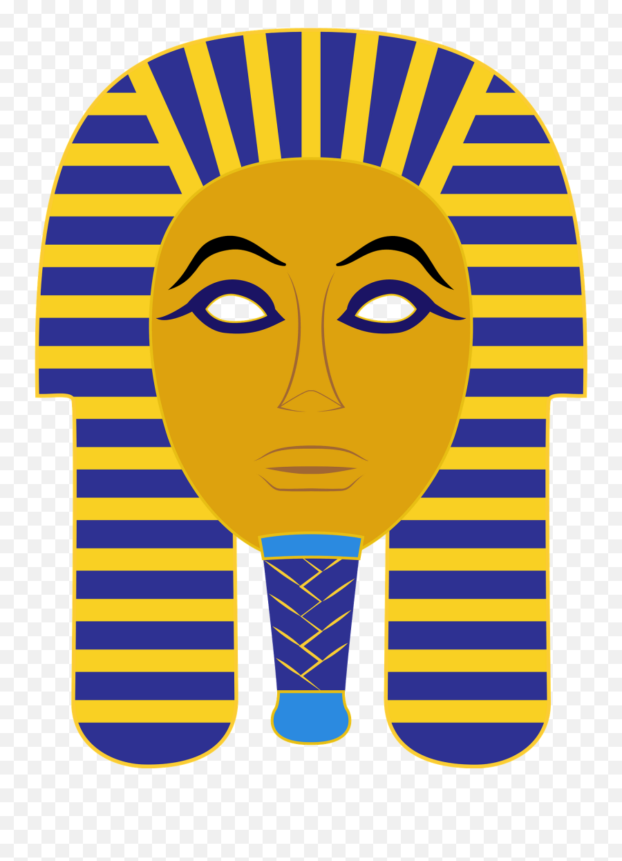Egyptian Death Mask Clipart - Real Egyptian Death Mask Emoji,Egyptian Emoji