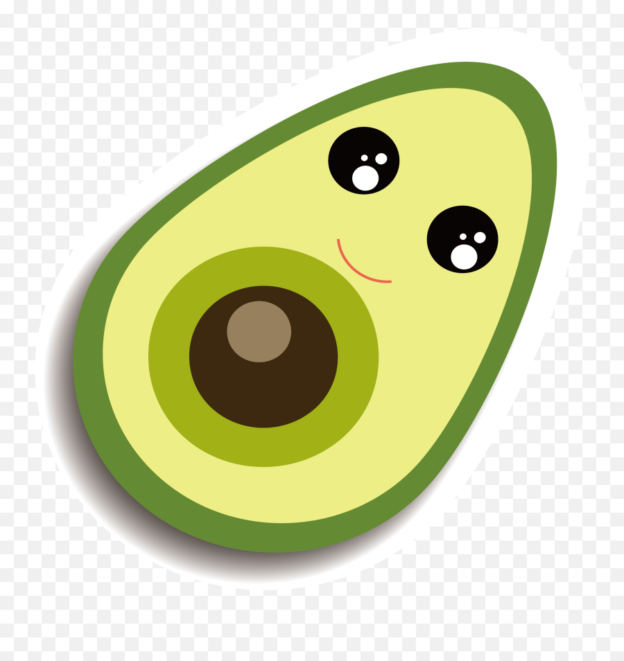 Nut Clipart Avocado Nut Avocado Transparent Free For - Animated Avocados Transparent Background Emoji,Avocado Emojis Background