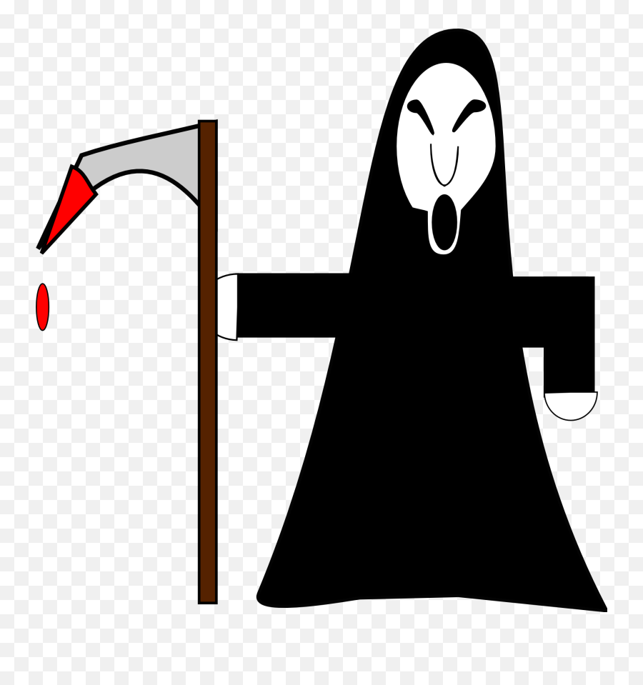 Grim Public Domain Image Search - Freeimg Azrail Çizimi Emoji,Cat Reaper Emoticon -overwatch