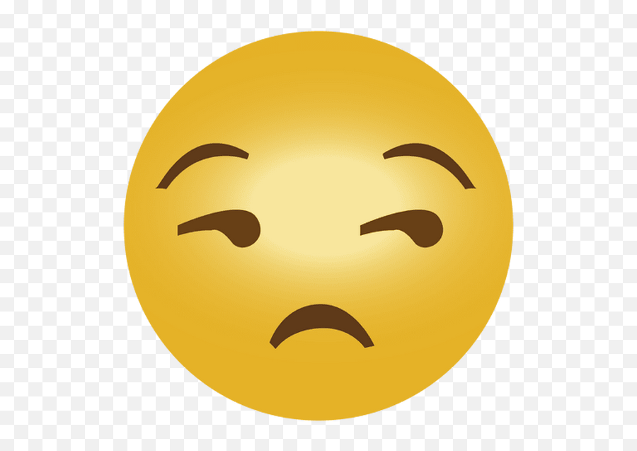 Emoji Emoticon Angry - Annoyed Emoji Png Transparent,Regular Emoji