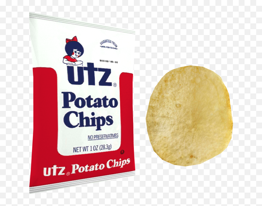 Utz Chips Png Clip Art Transparent - Utz Potato Chips Emoji,Potato Chip Emoji