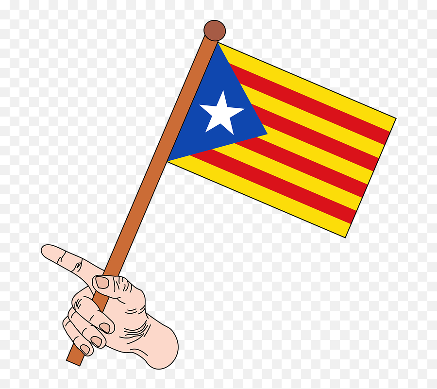 Catalonia Flag Png Clipart - Bandeira Da Urss Desenho Emoji,Costa Rica Flag Emoji