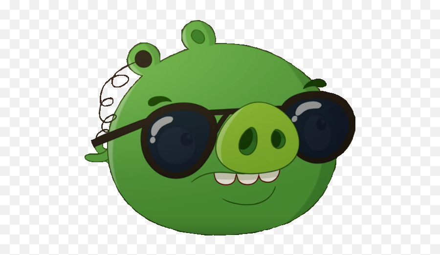 Agent Pig - Angry Birds Pig Emoji,Pwi Piggy Emoticons
