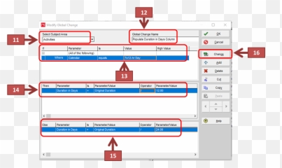 How To Display P6 Durations In Both Hours U0026 Days Dedicated - Vertical Emoji,:p6: Emoticon