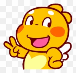 Qoobee Agapi Sticker Pack - Cute Peace Sign Gif Emoji,Png Emoticon Gif Packs