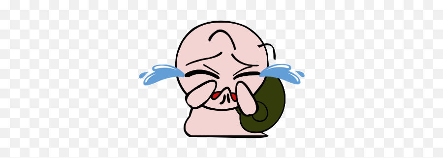 Game Siro Snail - Cute Fat Snail Expression Happy Emoji,Fat Emoticon -facebook