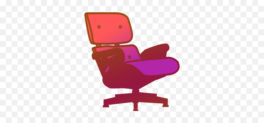 Eames Recliner Architecture Emoji,Chair Emoji