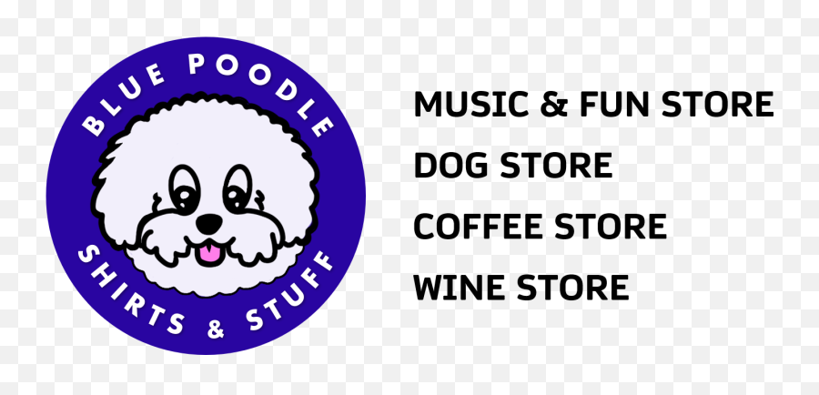 Dog Store U2013 Blue Poodle Shirts U0026 Stuff - Dot Emoji,Dog Text Emoticon