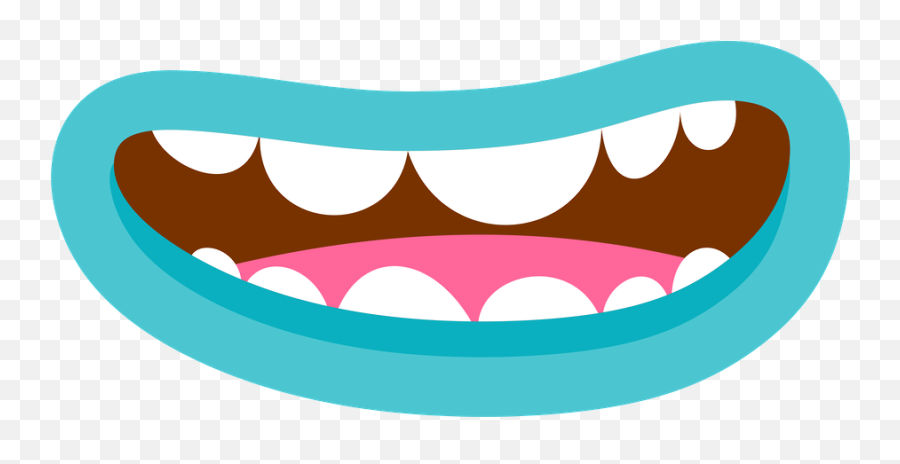 Clipart Mouth Dientes - Monsters Inc Mouth Emoji,Emojis De Dientes