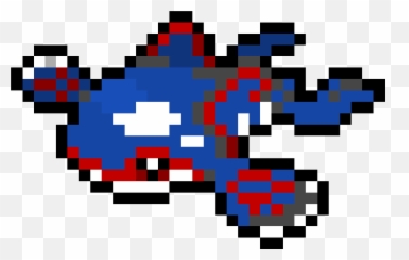 Pixel Art Gallery - Kyogre Pixel Art Png Emoji,Pixel Art Emojis With No Grid