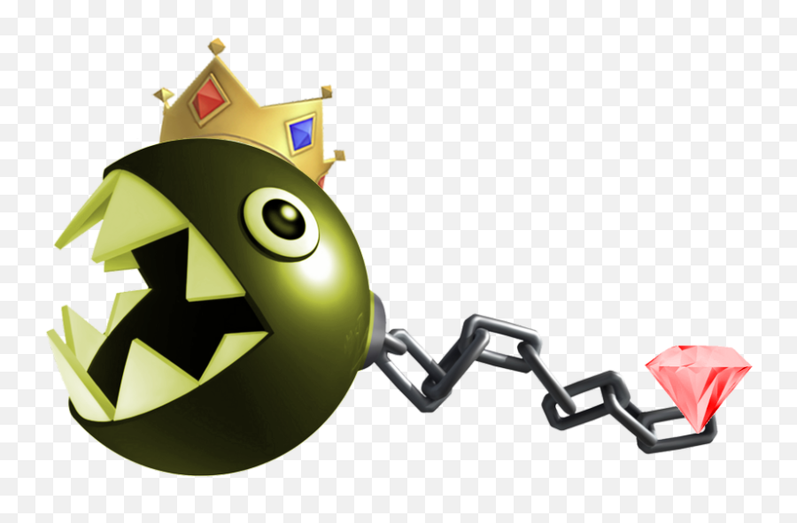 Yoshi Boo And Paratroopa Wiki - Super Mario King Chain Chomp Emoji,Cadenas Emoticon