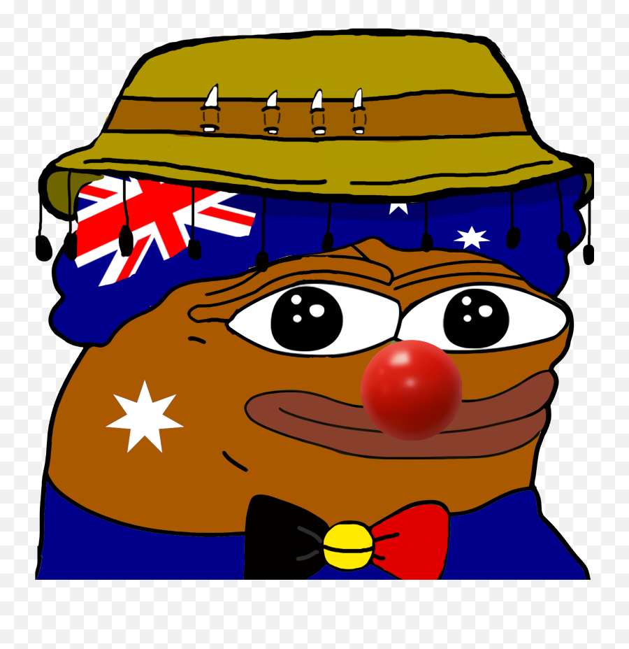 Aussie Clown Emoji,Cartoon Clown Faces Emotions