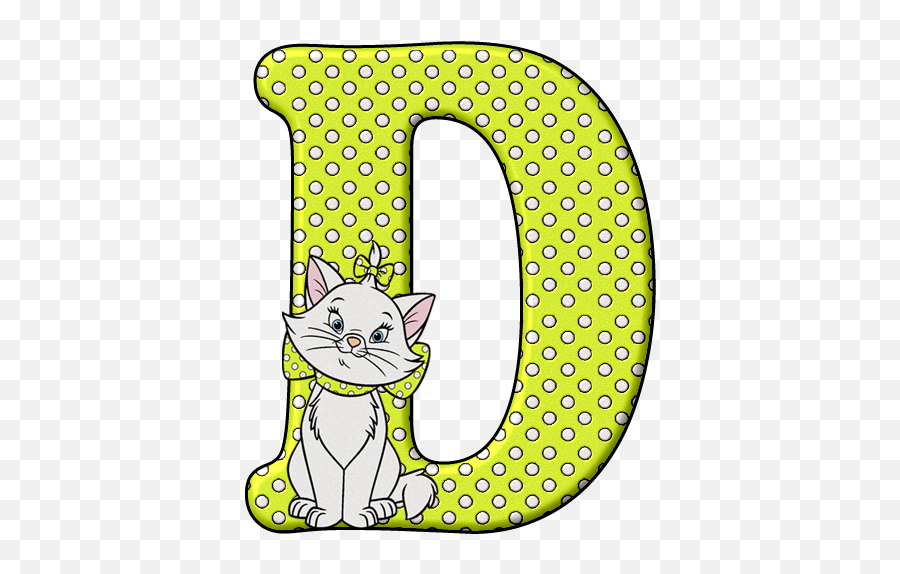 Alfabeto Decorativo - Marie Disney Emoji,Letter Emoji Meaning