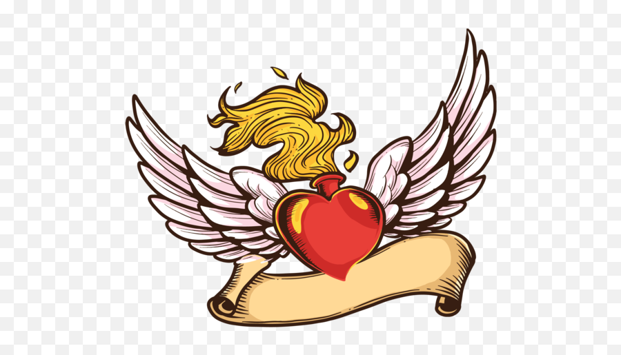 Flaming Heart Inside Ice Cube 173817 Vector Art At Vecteezy Emoji,Ice Heart Emoticon