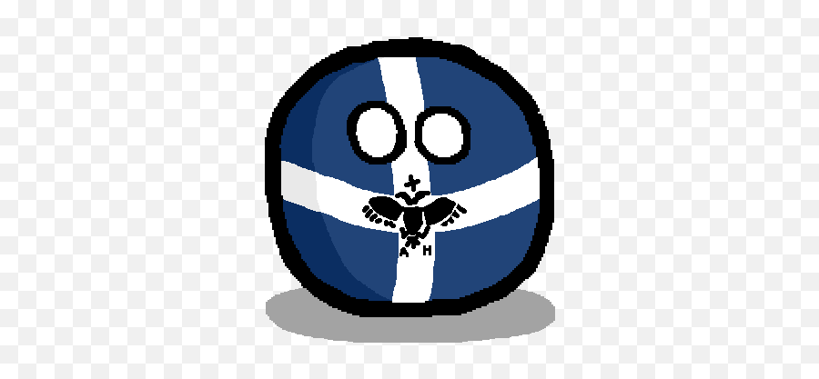 Autonomous Republic Of Northern Epirusball - Polandball Wiki Emoji,Countryball Emoticons