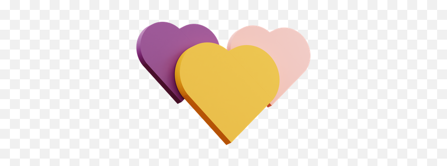 Heart 3d Illustrations Designs Images Vectors Hd Graphics Emoji,Color Hearts Emojis