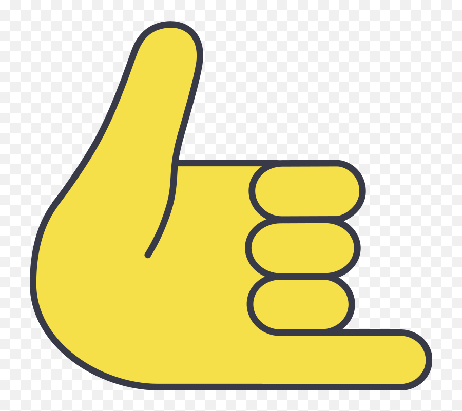 Call Me Gesture Clipart Illustrations U0026 Images In Png And Svg Emoji,Rock On Hand Sign Emoji