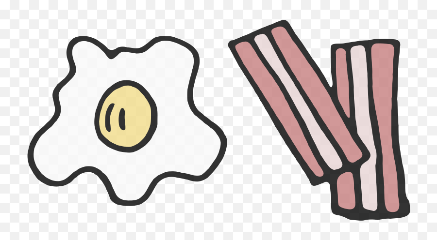 Openclipart - Clipping Culture Emoji,Bacon And Eggs Emoji