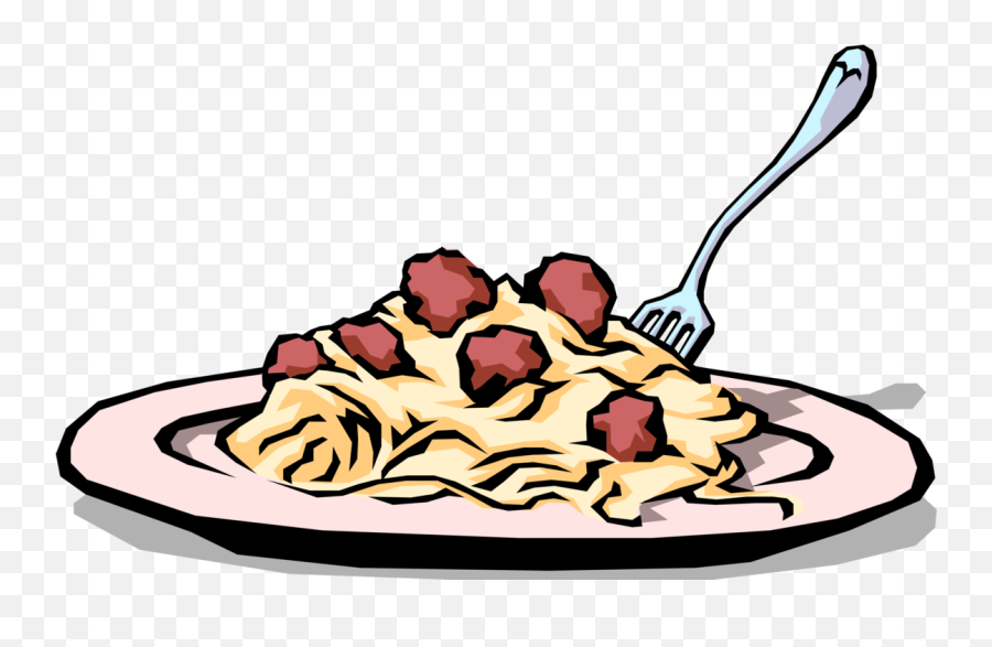 Fork Clipart Pasta Clipart Fork Pasta Transparent Free For - Spaghetti And Meatballs Clip Art Emoji,Spaghetti Emoji