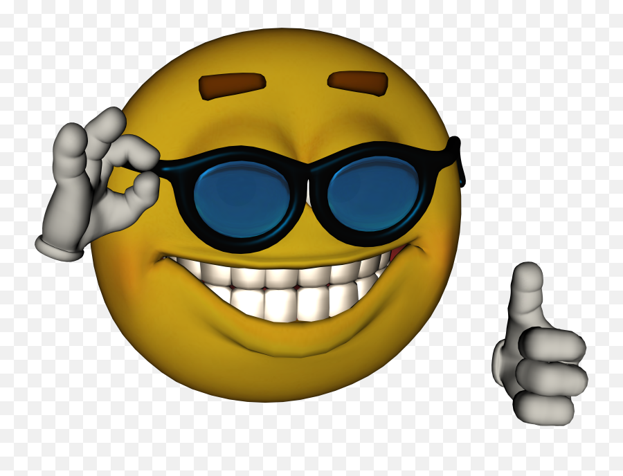Download Meme Emoji Transparent Background Png U0026 Gif Base - Sunglasses Thumbs Up Emoji Png,Laughing Emoji Meme