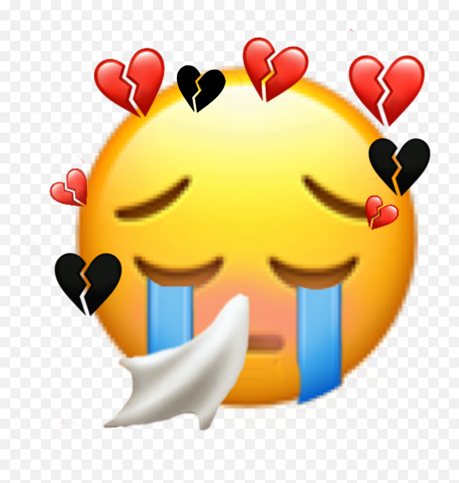 Emoji Saddays Rejected Tissue Sad - Silent And Sad Emoji,Tissue Emoji