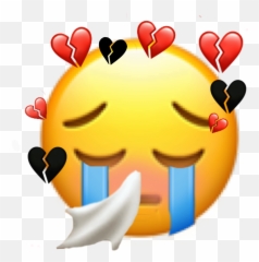 Emoji Saddays Rejected Tissue Sad - Silent And Sad Emoji,Tissue Emoji