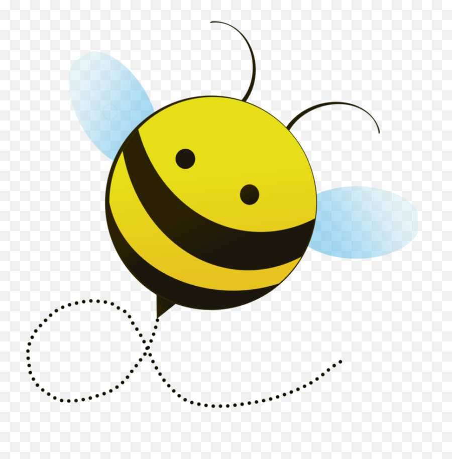 Busy Bee Clipart - Clipart Best Transparent Bumble Bee Cartoon Emoji,Busy Bee Emoji