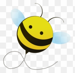 Busy Bee Clipart - Clipart Best Transparent Bumble Bee Cartoon Emoji,Busy Bee Emoji