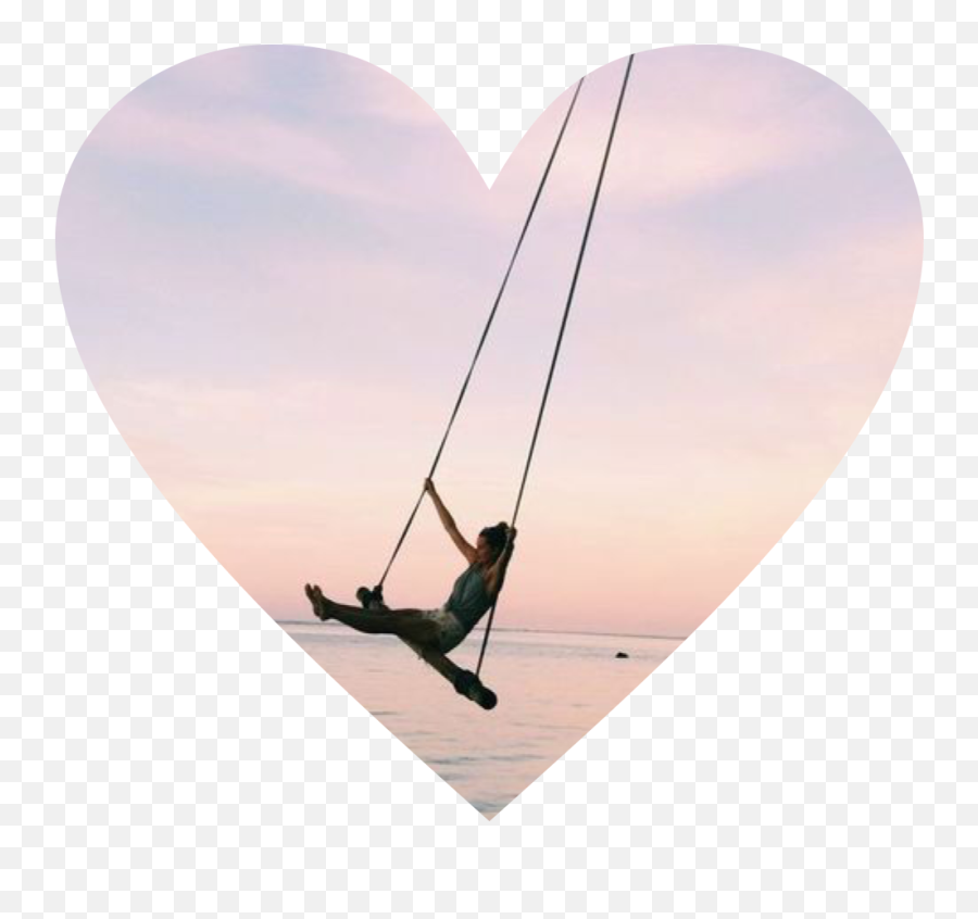 Beach Cute Sunset Swing Sticker By Claudia Braid - Stunt Performer Emoji,Mood Swing Emoji