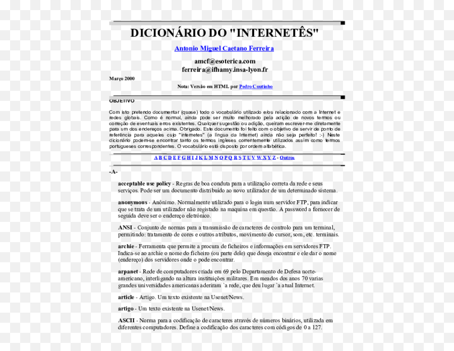 Doc Dicionário De Internetês Vania V Estrela - Academiaedu Horizontal Emoji,Emoticon Piscando O Olho