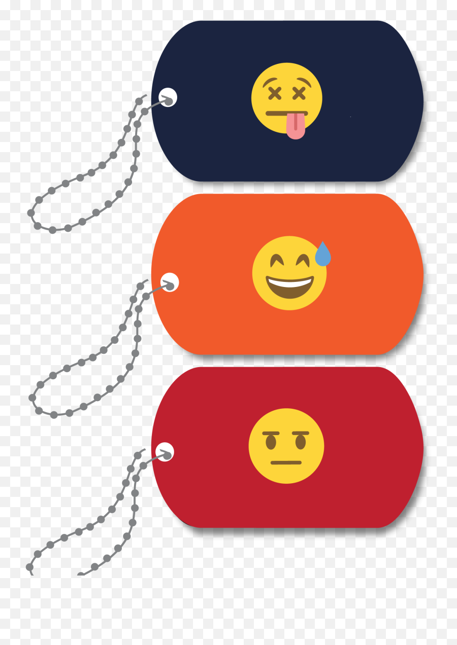 Minitag - Evibes Minimetal Tags Emoji Vibes Lovable Labels Metal,School Emoji