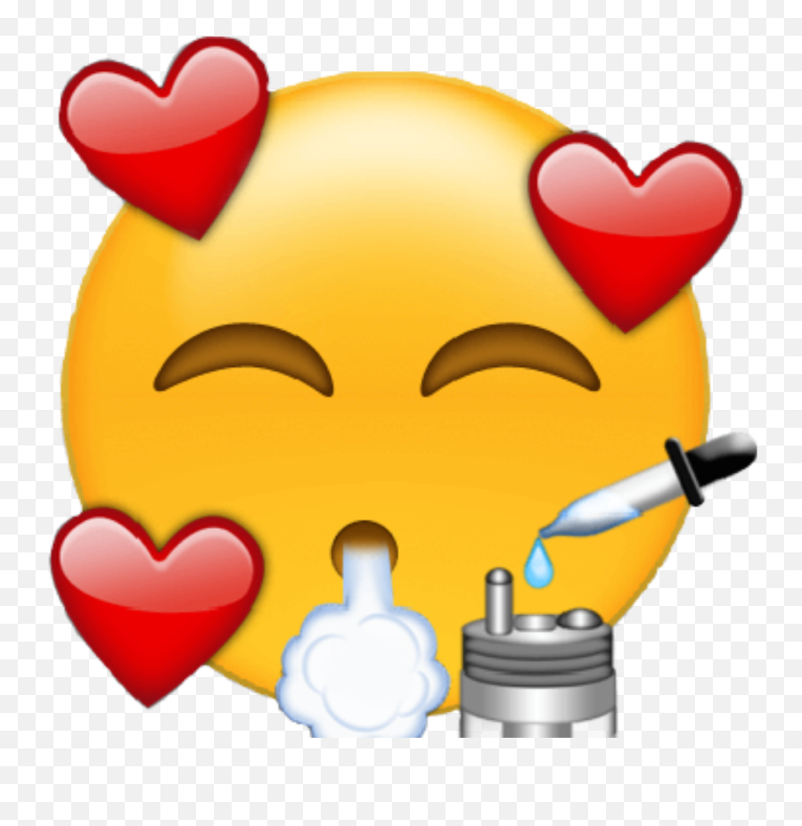 Vape Vaping Vapenation Emoji Sticker - Vaping Emoji,Vape Nation Emoji