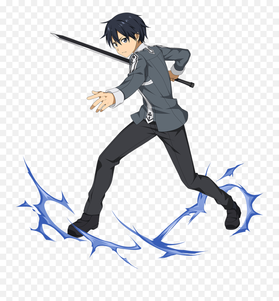 Sword Art Online - Sao Aincrad Kirito Emoji,Sword Art Online Emoji