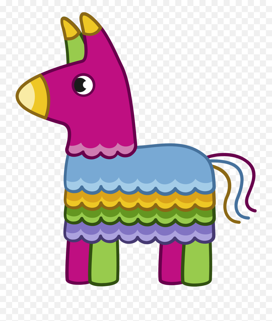 Donkey Piñata Clipart - Llama Pinata Clipart Transparent Background Emoji,Emoji Pinatas