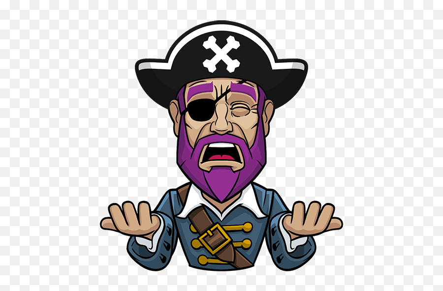 Messy The Pirate - Costume Hat Emoji,Pirate Emoji Iphone