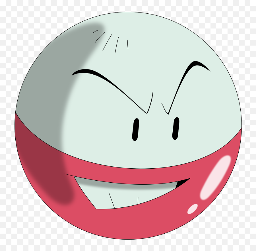 Bnw Pokémon - Electrode Png Emoji,Emoticon Orgulhoso