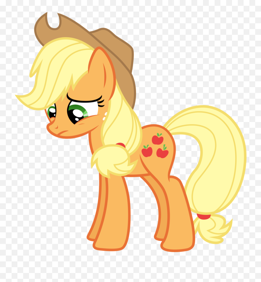Which Pony Would Be Most Likely To Swear - Fim Show Mlp Applejack Vector Deviantart Emoji,Curse Emoji