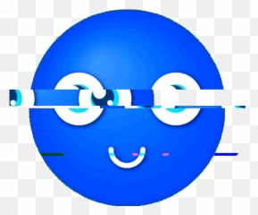Hat University Sticker By Université De Montréal For Ios - Blue Happy Face Gif Transparent Emoji,Chapeau Emoticon