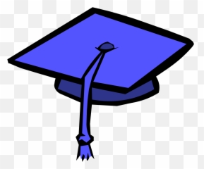 Black And White Graduation Hat - Clip Art Library Blue Graduation Cap Clipart Emoji,Graduation Emoji