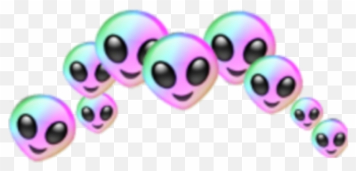 Emoji Crown Emojicrown Sticker - Dot,Aliens Emoji